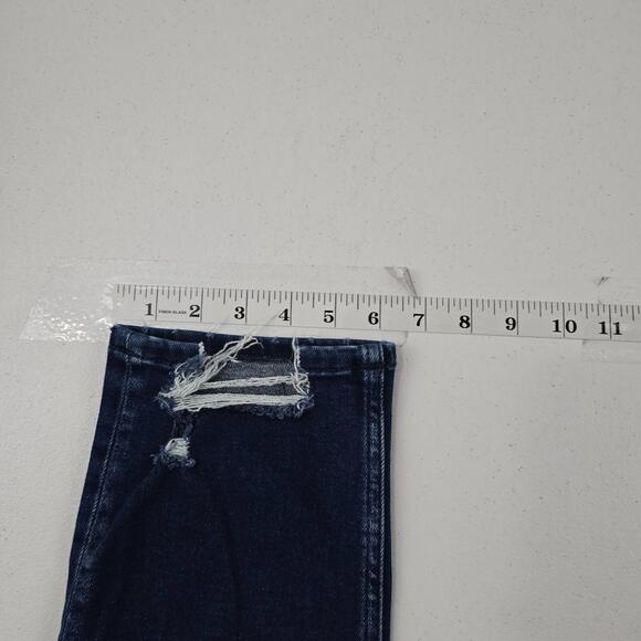 Kancan‎ Cadence Ultra High Rise Slim Straight Leg Jeans 11/29 bue 5352 - Picture 7 of 11